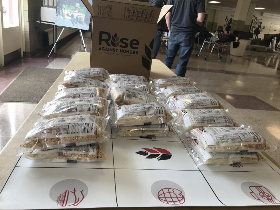 SHA’s Rise Against Hunger Meal Packaging Event