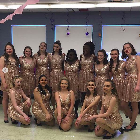 SHA's show choir, the Sisters, competed for the very first time. 