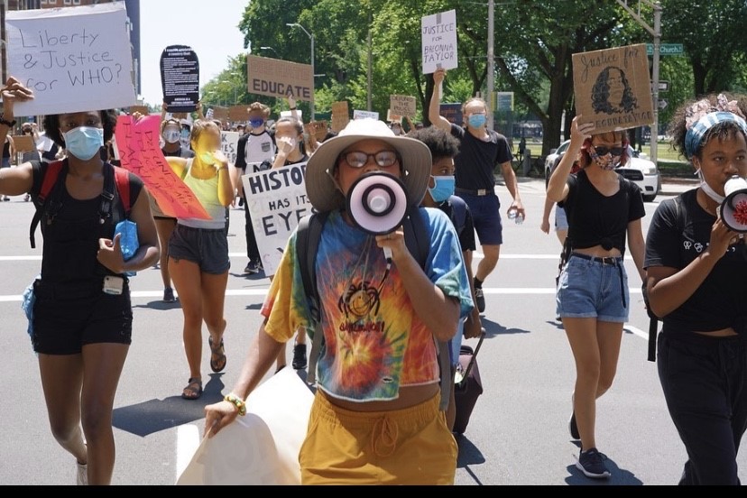 New Haven Protest Photo